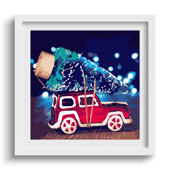 Oil Painting Color by Number