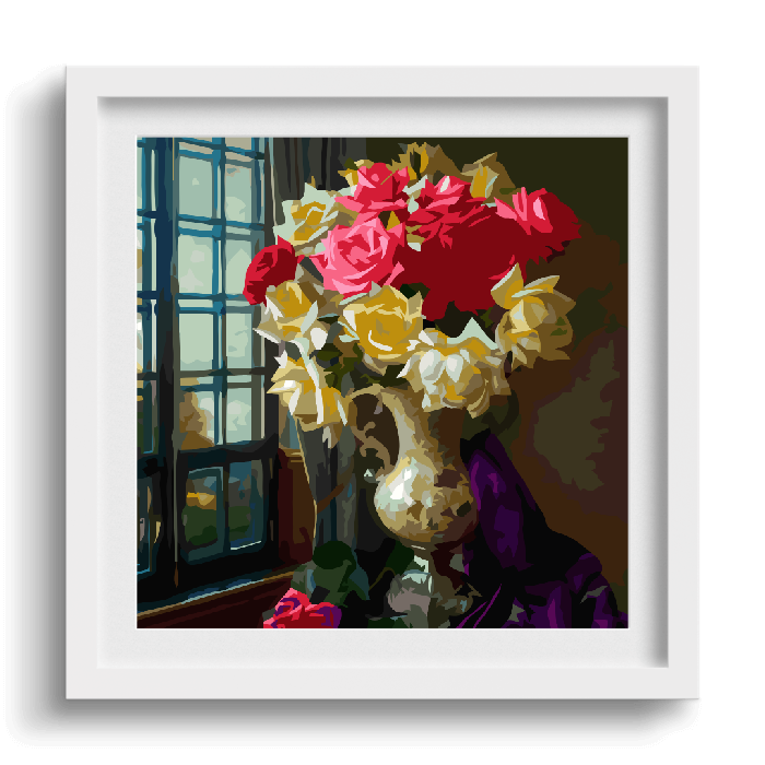 Oil Painting Color by Number