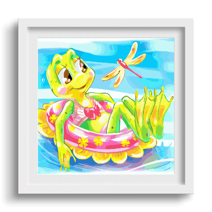 Oil Painting Color by Number