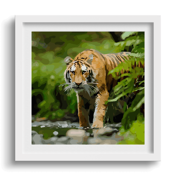 Oil Painting Color by Number