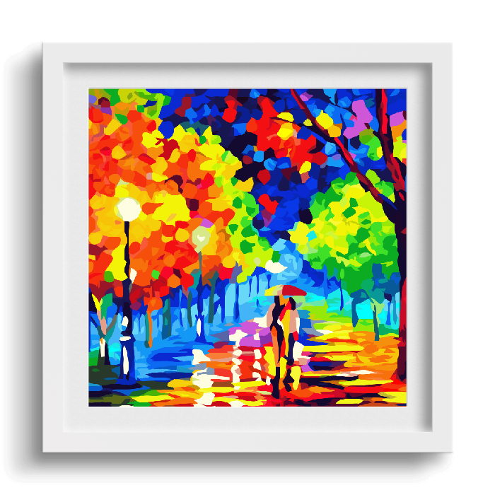 Oil Painting Color by Number