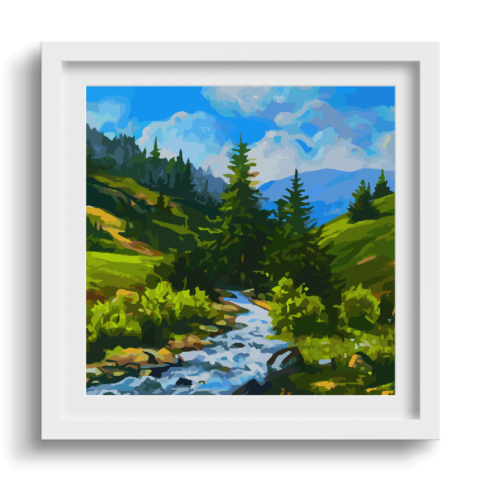 Oil Painting Color by Number